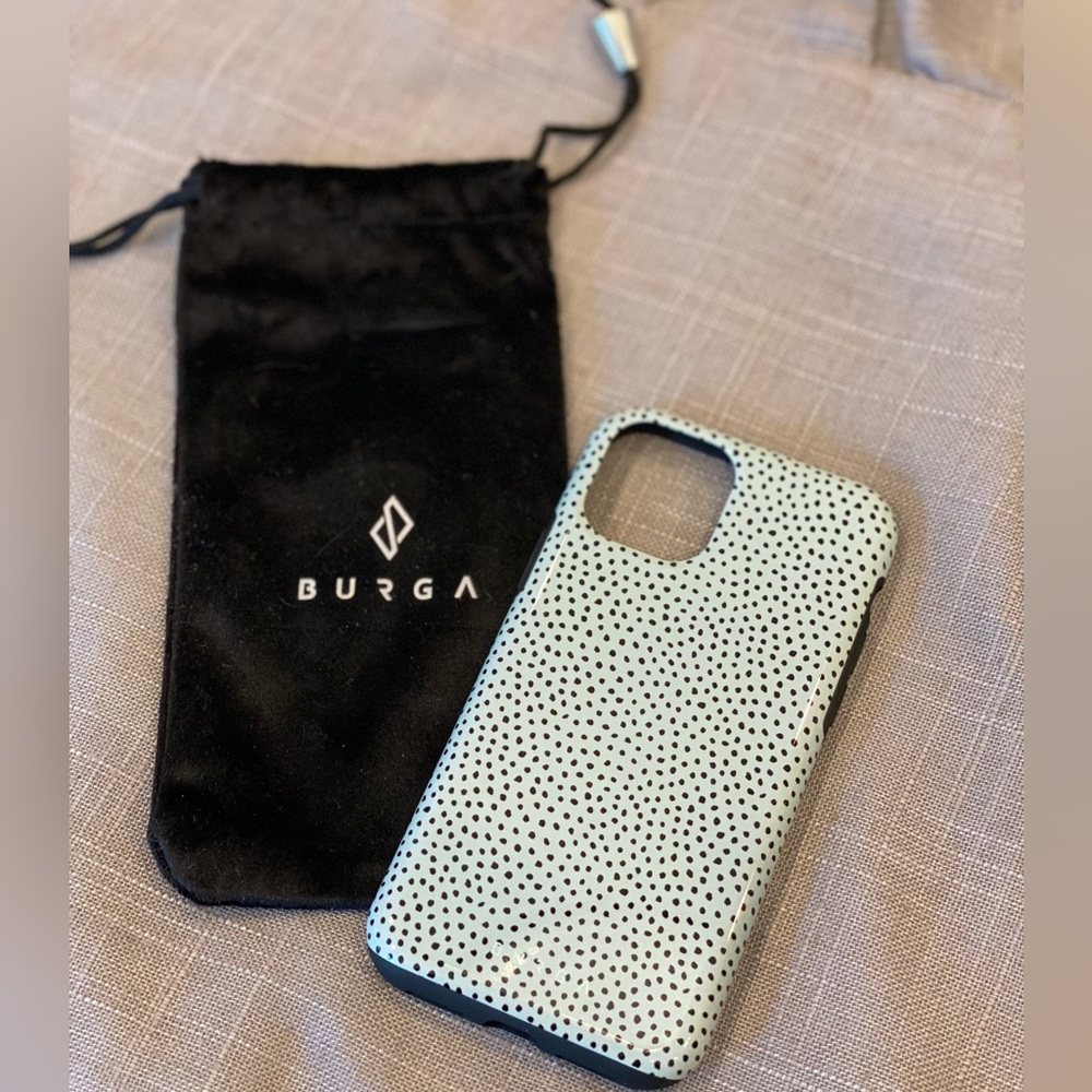 Burga Mint Green Dot iPhone 11 Pro Case